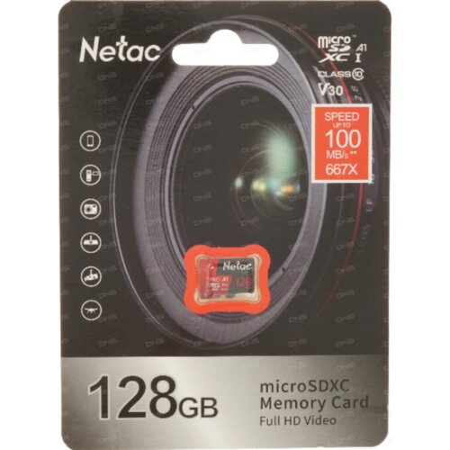Micro SDXC Netac 128GB P500 Extreme Pro NT02P500PRO-128G-S Slike