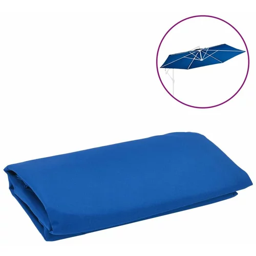  Zamjenska tkanina za konzolni suncobran 350 cm azurno plava