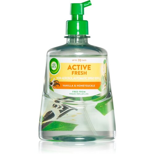 Air Wick Active Fresh Vanilla &amp;amp; Honeysuckle osvježivač zraka zamjensko punjenje 228 ml Slike