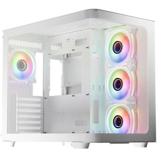 LC-Power kući&scaron;te Gaming 8001W Pro-Storm Light, Midi tower BTF, ATX, Micro-ATX, Mini-ITX Cijene