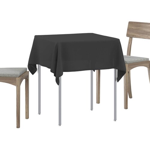 Tkanina za stol Četvrtasti Tamnosiva 90 x 90 cm Cene