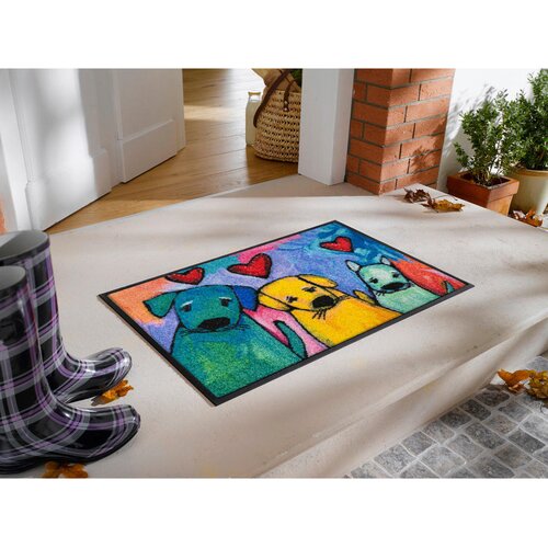 Wash+dry PREDPRAŽNIK Doggies 50/75 cm potiskano večbarvno Slike