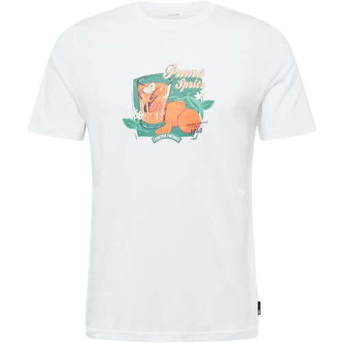 Puma Tehnička sportska majica &amp;#039;Summer of Spritz&amp;#039; smaragdno zelena / narančasta / crna / bijela Slike