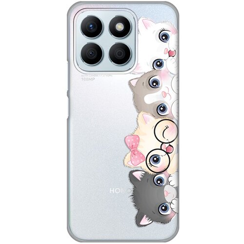 torbica silikonska print skin za honor X8b cats Slike