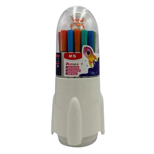 M&amp;amp;G Flomaster akvarel Super Washable Hex Shape 24/1 ACP901KU Slike