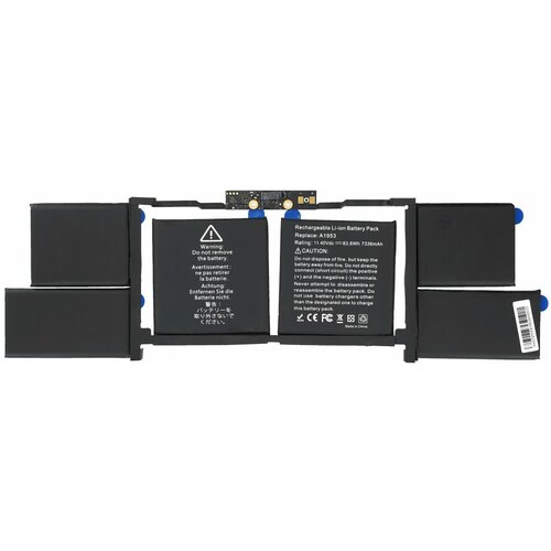  Baterija za Apple MacBook Pro 15&amp;quot;, A1953, originalna (OEM), 7336 mAh Slike