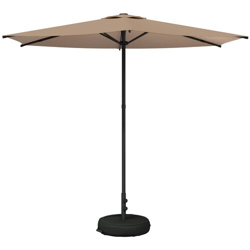 vidaXL Vrtni dežnik 270 x 270 cm Poliester Pravokotna Taupe, (5000252699) Cene