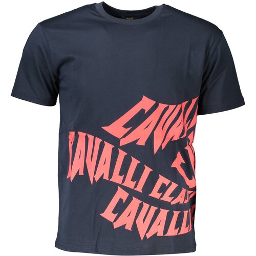 Cavalli Class T-SHIRT SHORT SLEEVE MAN BLUE Cene