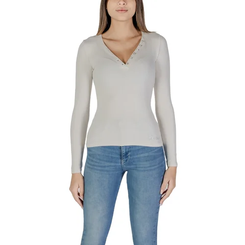 Guess LS KYLA RIB HENLEY W4BP51 KBCO2 Bijela