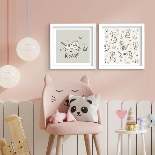 Wallity slika 2P3333BCT-019, 2 dela, 33 x 68 cm Slike