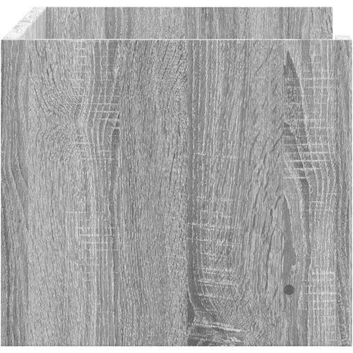 VidaXL Zidna polica boja hrasta 70,5 x 35 x 30,5 cm konstruirano drvo Slike