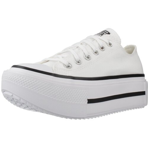 Converse Modne superge CHUCK TAYLOR ALL STAR LIFT DOUBLE STACK OX Bela Slike