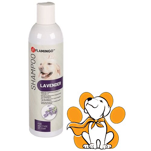 Flamingo šampon Za Pse Sa Uljem Lavande, 300ml, Antiparazitski i Antibakterijski Cene