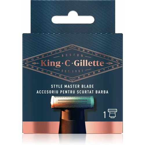 King C. Gillette Style Master nadomestne glave za moške 1 kos