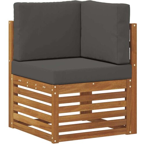  Setovi sofa s jastukom 4 Komad Prirodna i antracit Slike