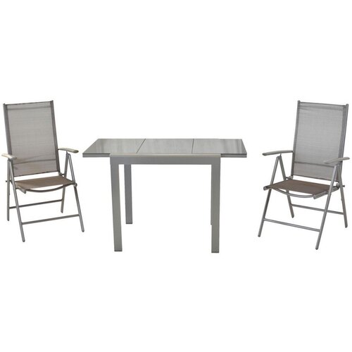 Gardenson Vrtni Set Amalfi, 3-Delno, Rjava Cene