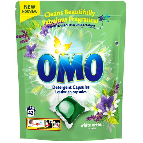 Omo kapsule za pranje veša White Orchid 42 kom Slike