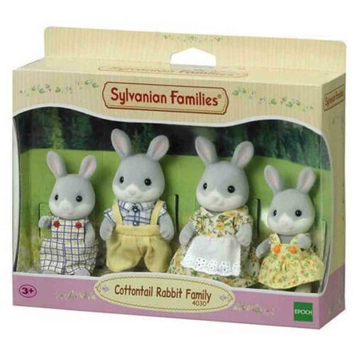 SYLVANIAN FAMILIES figurice cottontail rabbit family Slike