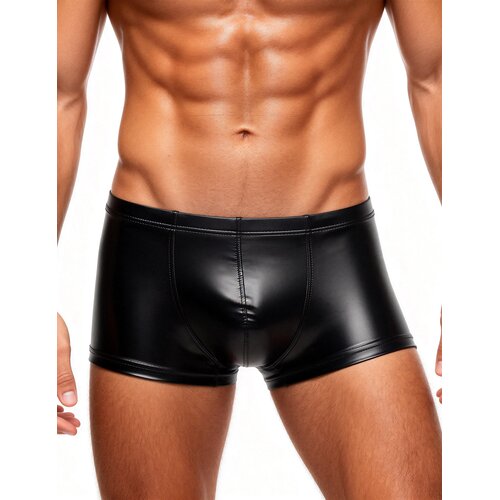 SuperLove Faux Leather Men Boxer 264 Black M Cene