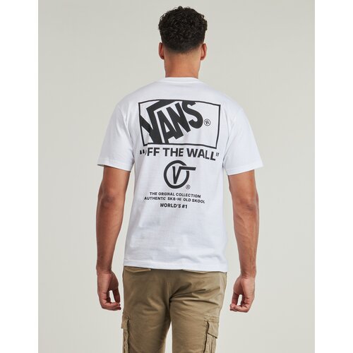 Vans Majice s kratkimi rokavi M STOCKPILE SS Bela Slike