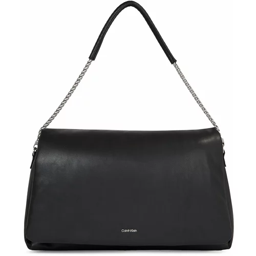 Calvin Klein Ročna torba Puffed Shoulder Bag K60K611539 Ck Black BAX