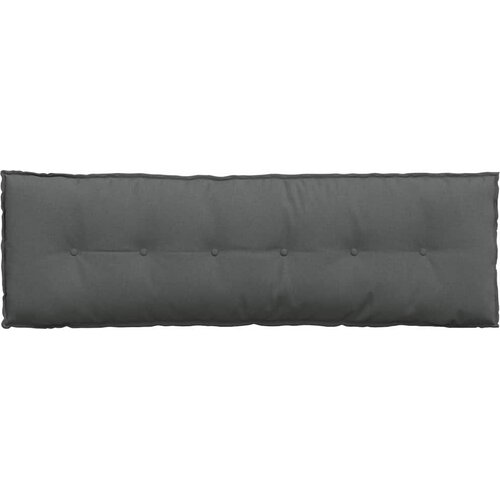 Jastuk za leđa Tamno siva 160 x 19 x 50 cm tkanina Slike