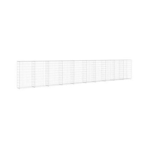  Gabionski zid s poklopcima od pocinčanog čelika 600 x 30 x 100 cm Cijene
