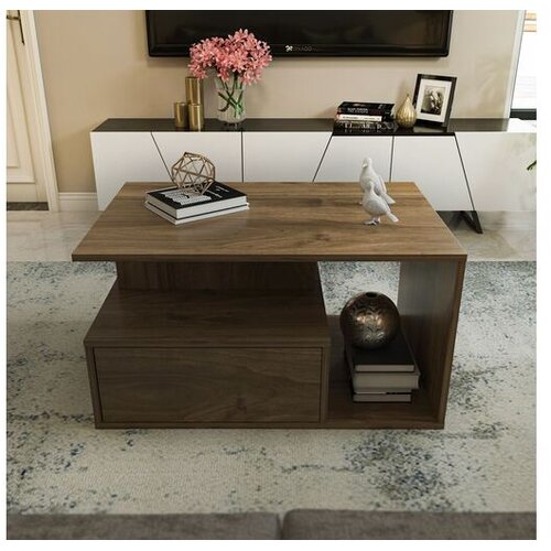Hanah home Klub sto Mana, 90x48.6x60 cm, Boje oraha Cene