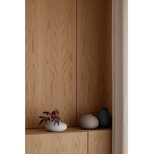 Blomus Temno siva porcelanasta vaza (vi&amp;scaron;ina 17 cm) Nona &amp;ndash; Slike