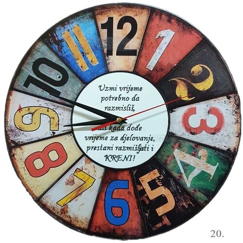  Personalizirani unikatni zidni satovi &ndash; poklon za rođendan, prijatelje i obitelj - 20.- 17112 Cijene