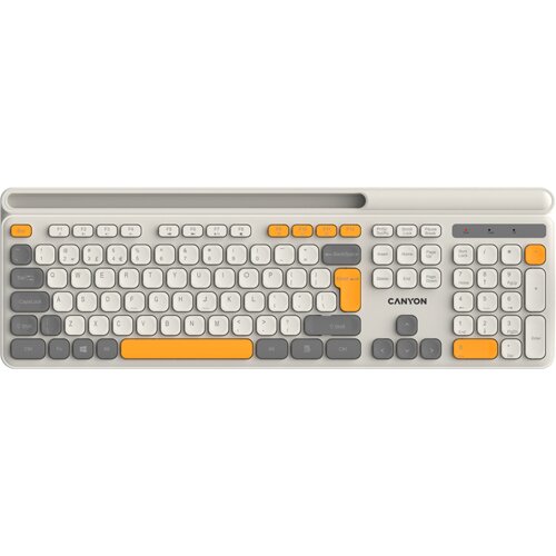 Canyon keyboard HKB-W03 EN/AD AAA Wireless Beige Cijene