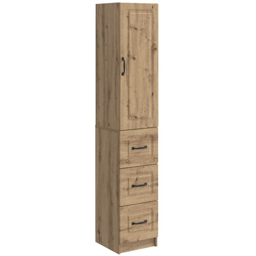VidaXL Set ormara 2 kom. 33 x 34 5 x 87 cm Konstruirano drvo - hrast artisan Slike