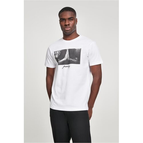 MT Men Pray Tee white Cene