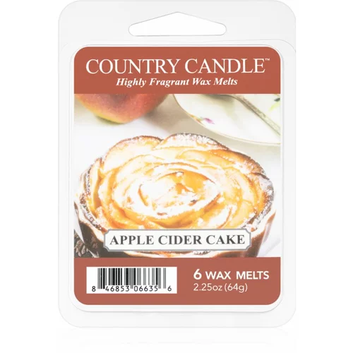 Country Candle Apple Cider Cake vosek za aroma lučko 64 g