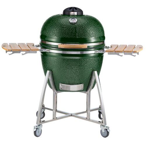 BARBECA Ro&scaron;tilj na ugljen Kamado 27" zeleni Cijene