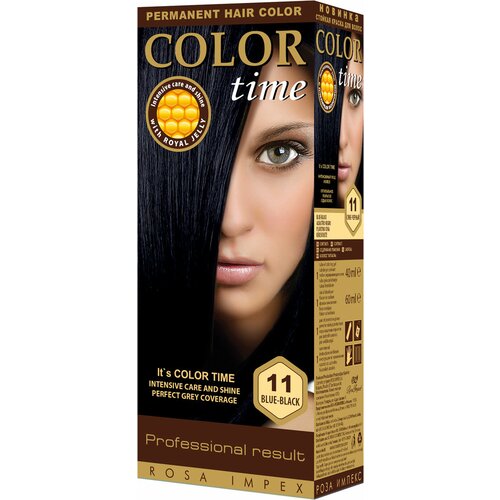 Color Time 11 plavetno crna boja za kosu Cene