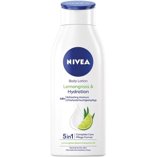 Nivea Lemongrass &amp;amp; Hydration losion za tijelo s 48-satnom hidratacijom 400 ml za ženske Slike