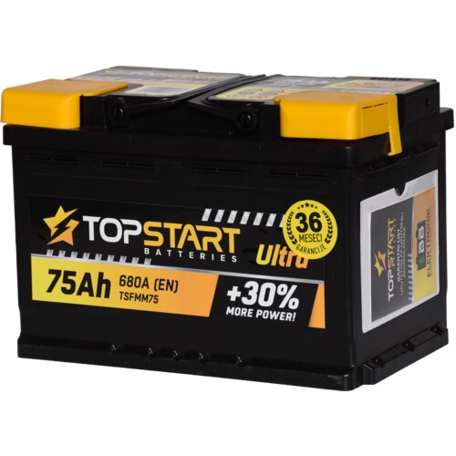TOP START akumulator 12V 75Ah 680A/En Cene