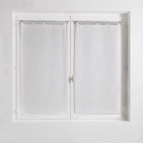 Douceur d intérieur Bele prosojne zavese v kompletu 2 ks 60x90 cm Milza –