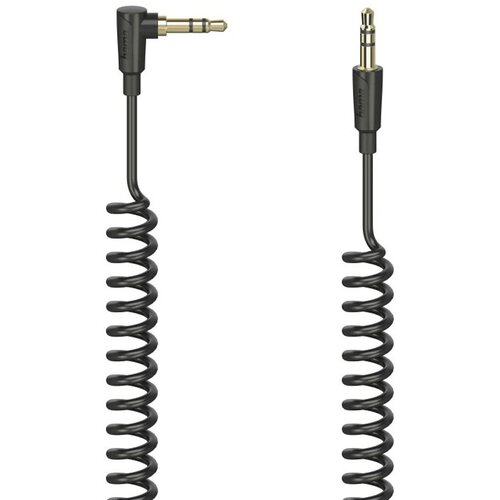 Optimus audio kabel (1m, 3.5mm muški na muški, spiralni/coil, crni) Cene