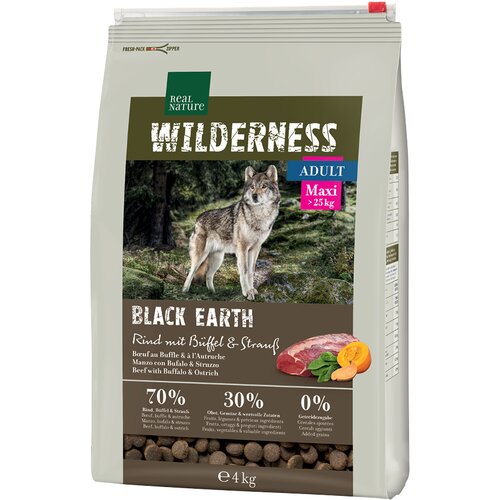 Real Nature Wilderness Adult Large Breed govedina s nojem i bizonom 4 kg Cijene
