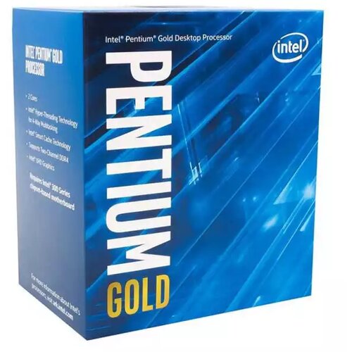 Intel Procesor 1200 Pentium Gold G6400 4.0 GHz Box Slike