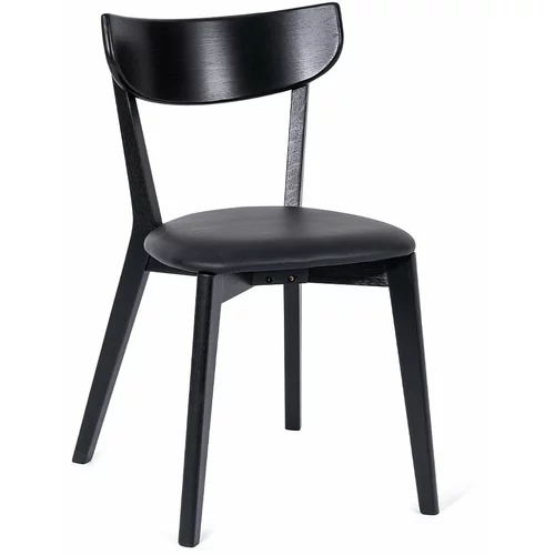 Bonami Essentials Crna blagovaonska stolica od hrastovine Arch - Bonami Selection