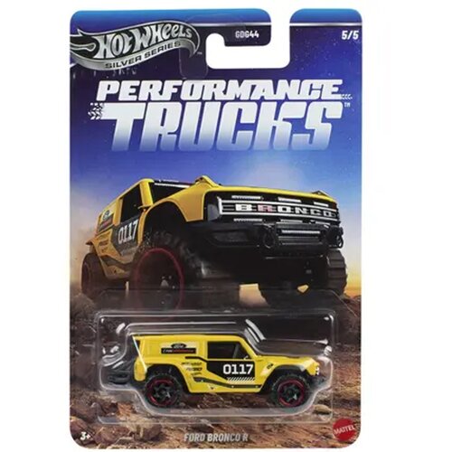 Mattel Hot Wheels Srebrna serija: Ford Bronco R avtomobilček v merilu 1/64 - Slike