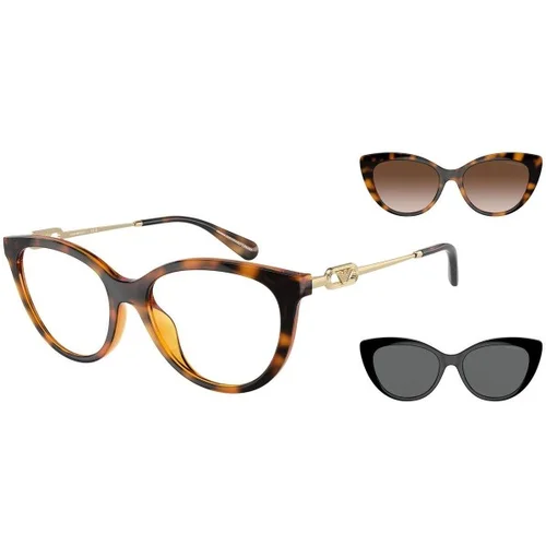 Emporio Armani EA4213U 50261W ONE SIZE (53) Havana/Kristalna