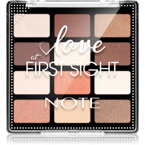 Note Cosmetique Love At First Sight paleta sjenila za oči 202 Insta Lovers Slike