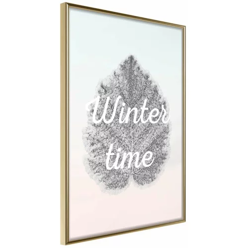  Poster - Winter Leaf 20x30
