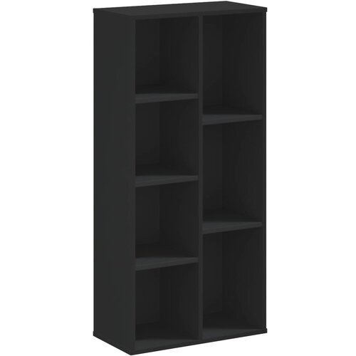 Maison Chic Knjižna omara - Knjižni regal črna 50x25x105 cm inženirski les, (21724657) Slike