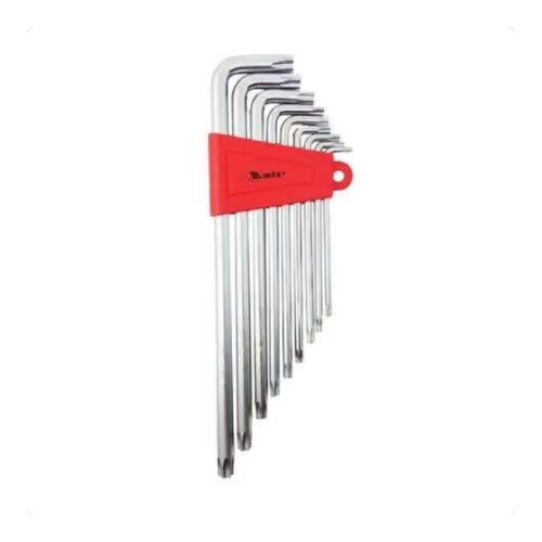Mtx 123079 Set Torx ključeva dugačkih T10-T50, 9 delova, CrV čelik ( 123079 ) Cene