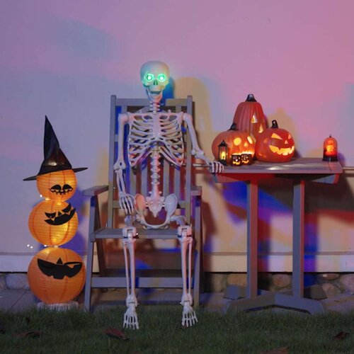 Halloween Skelet Bijelo 155 x 38.5 cm Plastika Cijene